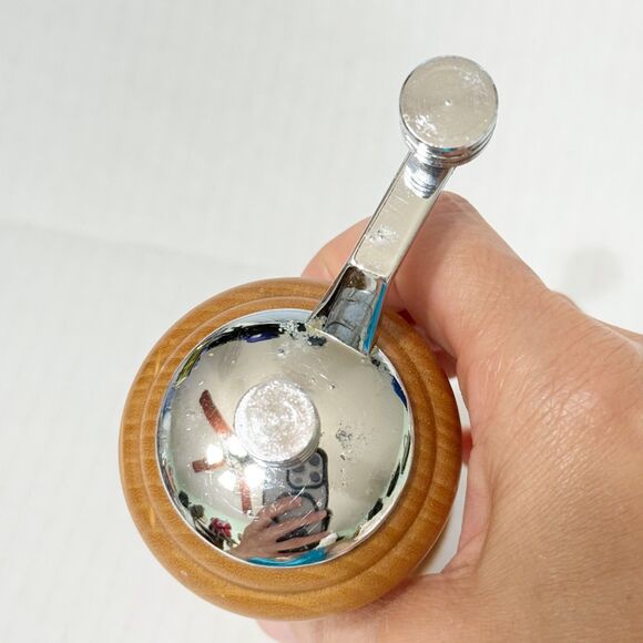 Mr. Dudley Salt Shaker & Pepper Mill Wood Shakers Grinder 5" Tall Home Decor - Picture 6 of 9